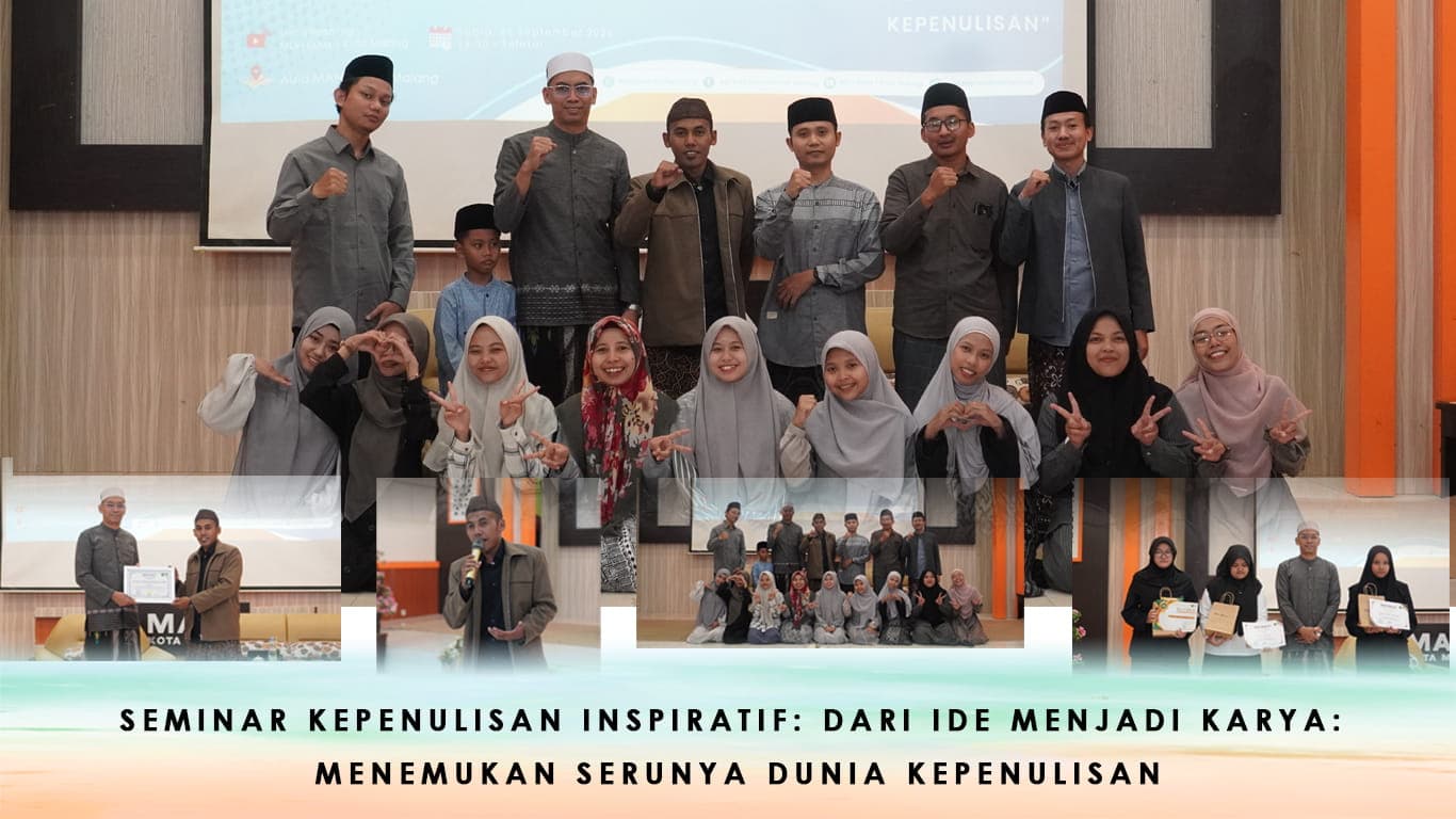 Seminar Kepenulisan Inspiratif: Dari Ide Menjadi Karya: Menemukan Serunya Dunia Kepenulisan